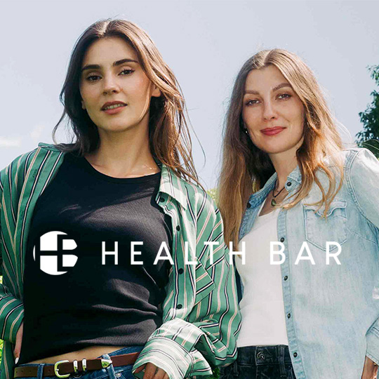 Markenanmeldung HEALTH BAR Nancy Tabillion und Stefanie Giesinger Founderinnen Markenschutz neue Brand.